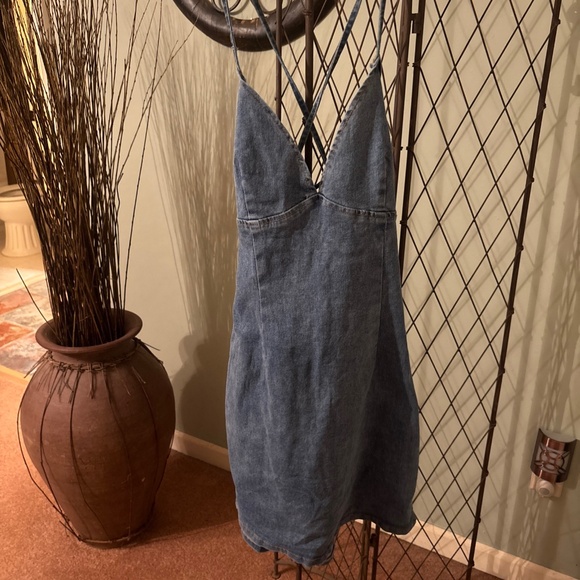 Denim Dress - Picture 1 of 2